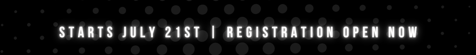 Registration Open